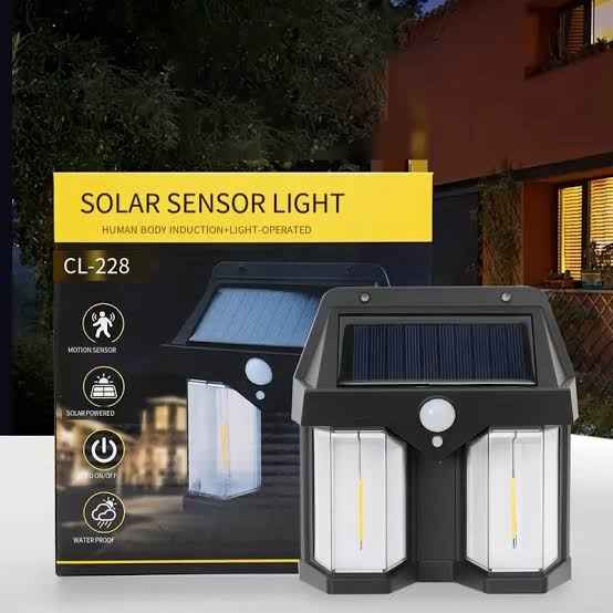 Solar Sensor Light | Solar Interaction Wall Lamp