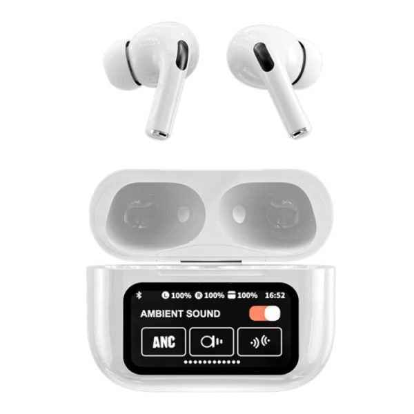 A9 Pro Earbuds Anc/enc Touch Screen Display