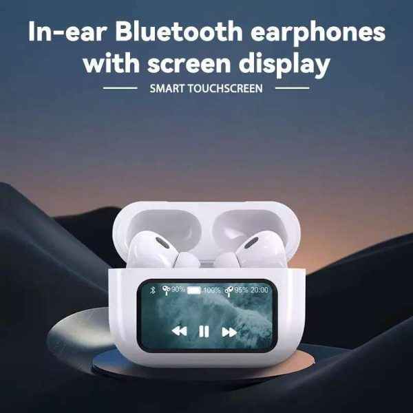 A9 Pro Earbuds Anc/enc Touch Screen Display